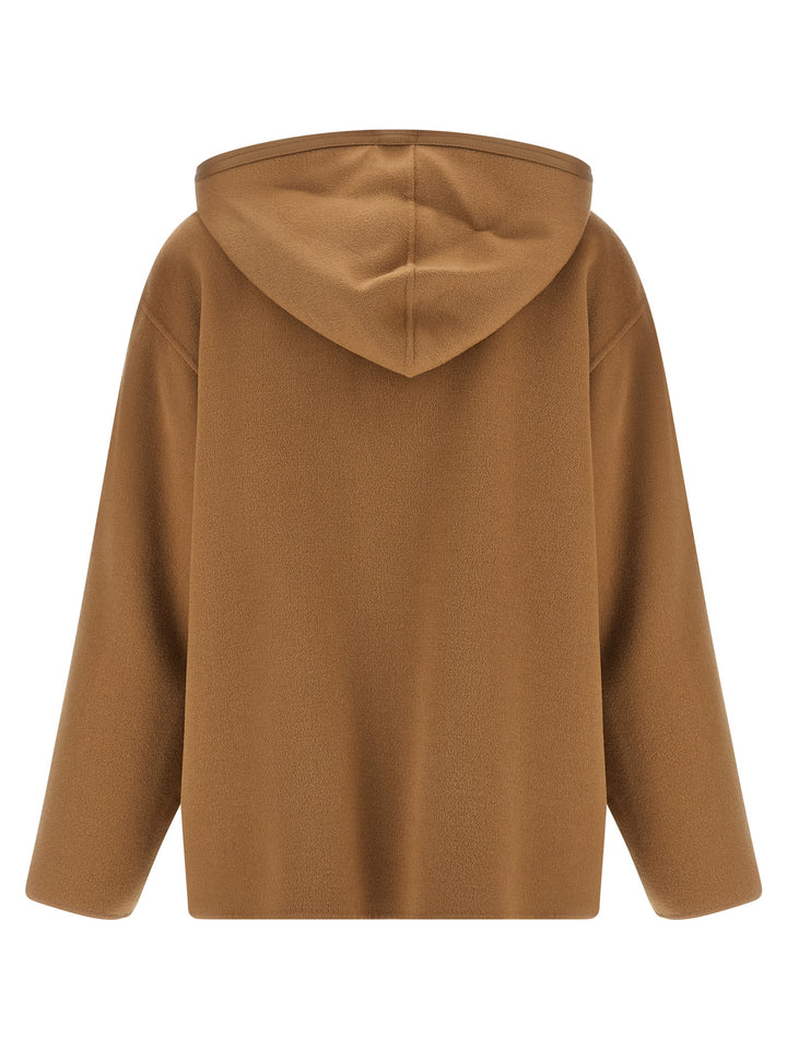 Max Mara Beige Virgin Wool Coat