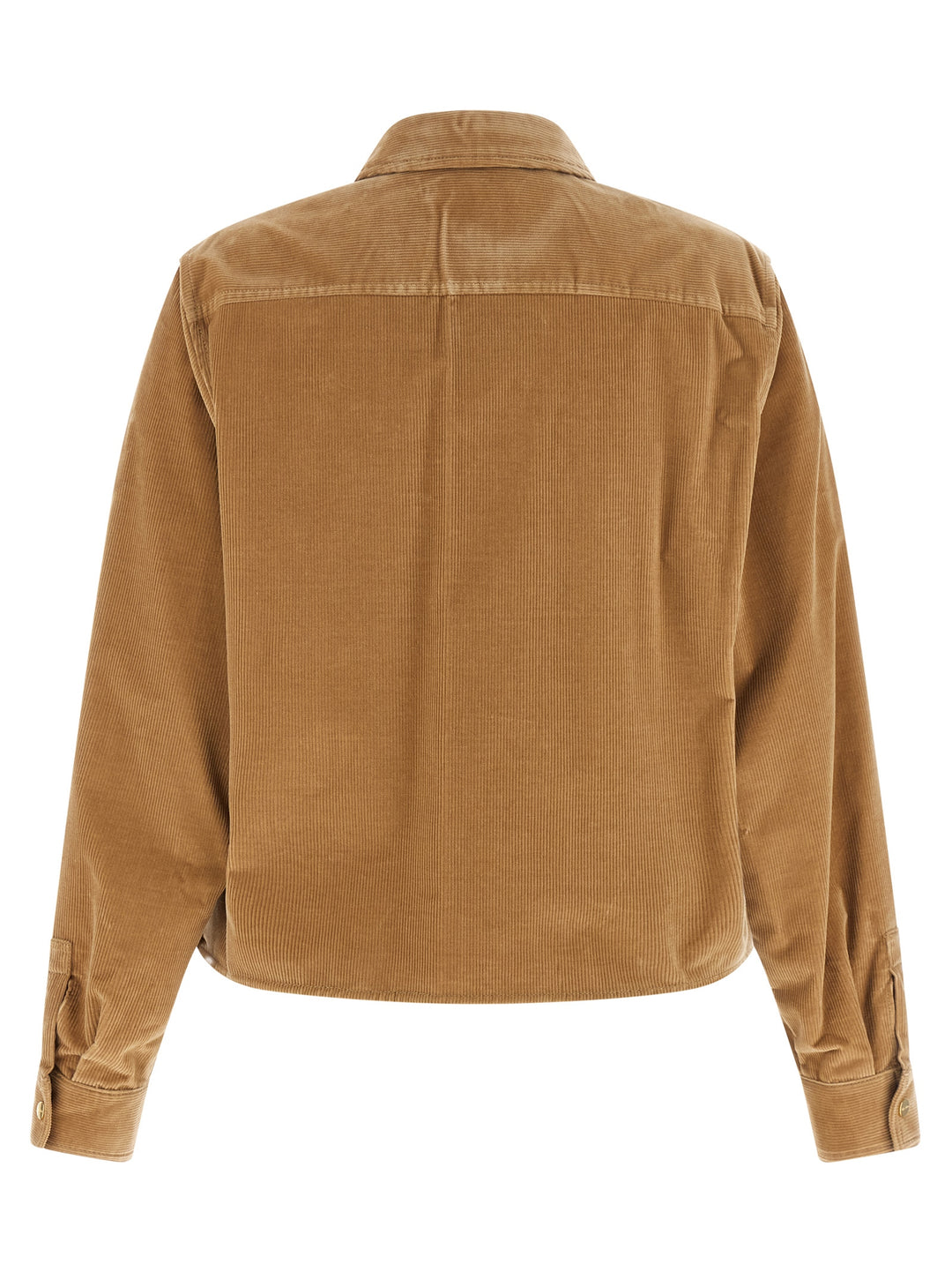 Max Mara Beige Cotton Denim Jacket