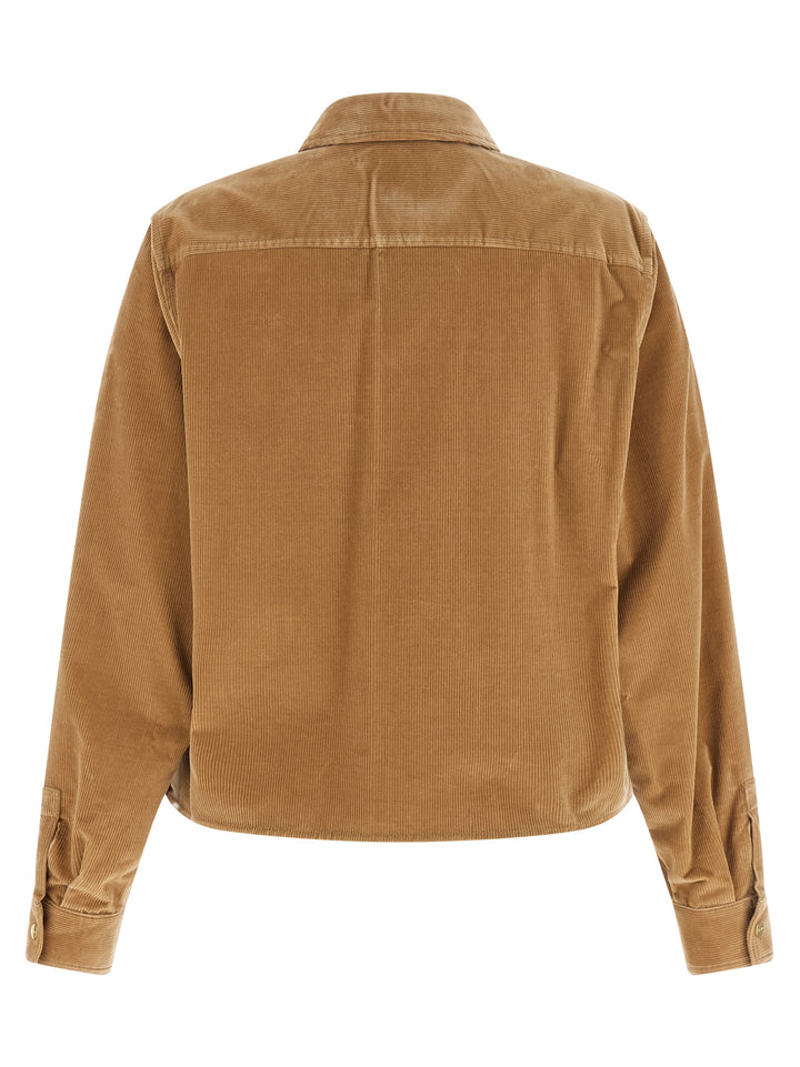 Max Mara Beige Cotton Denim Jacket