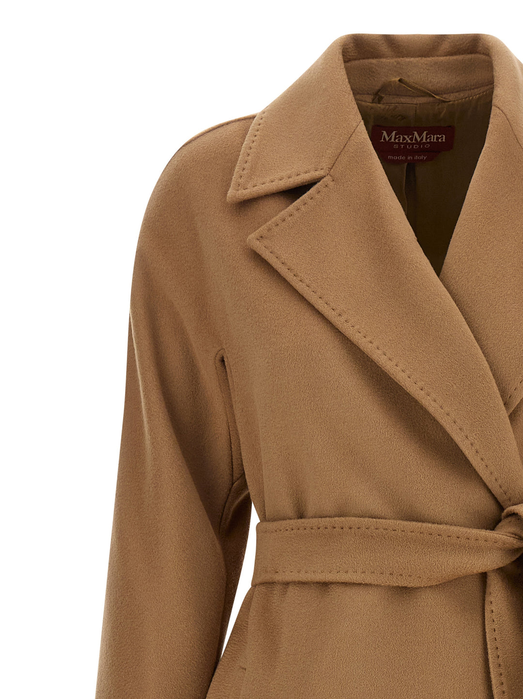 Max Mara Beige Wool Coat