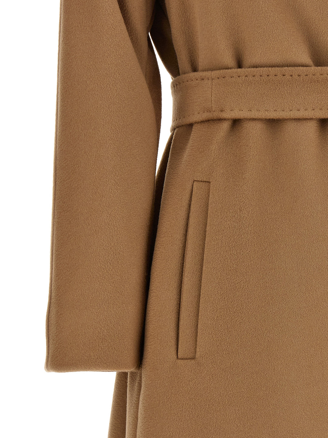 Max Mara Beige Wool Coat