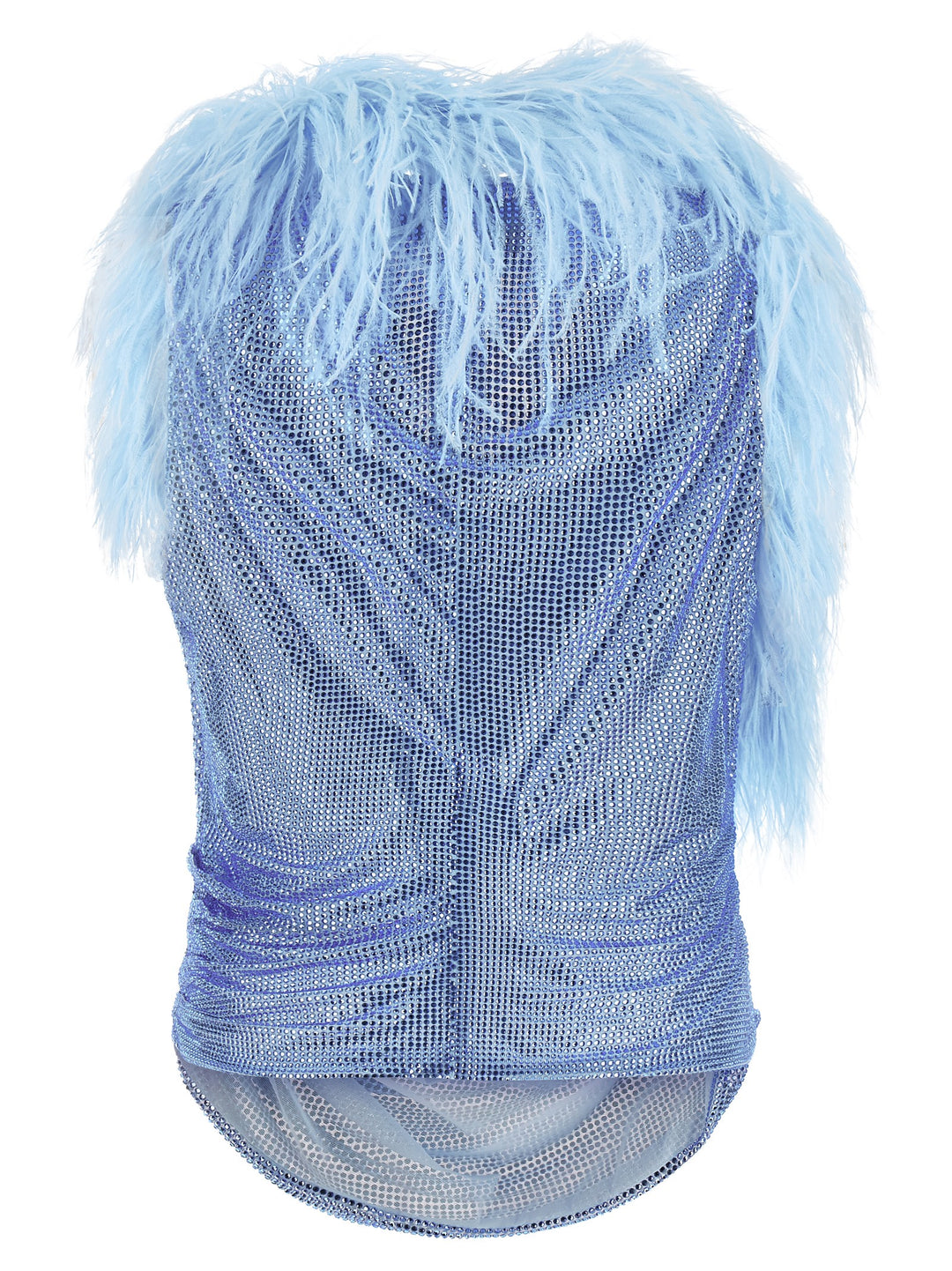 Giuseppe Di Morabito Blue Polyamide Tank Tops