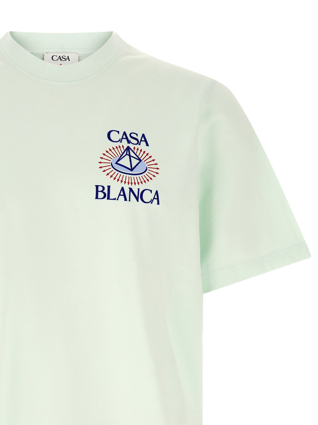 Casablanca Blue Organic Cotton T-Shirt