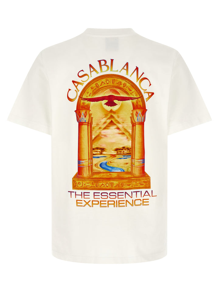 Casablanca White Organic Cotton T-Shirt