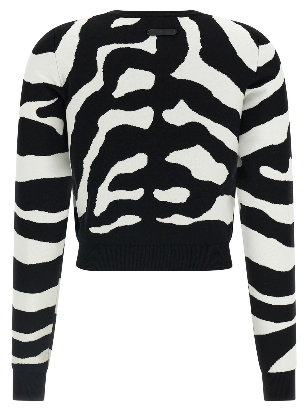 Moschino Black Viscose Cardigan