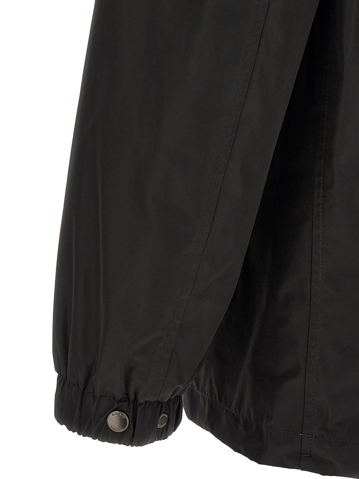 Burberry Black Polyester Coat