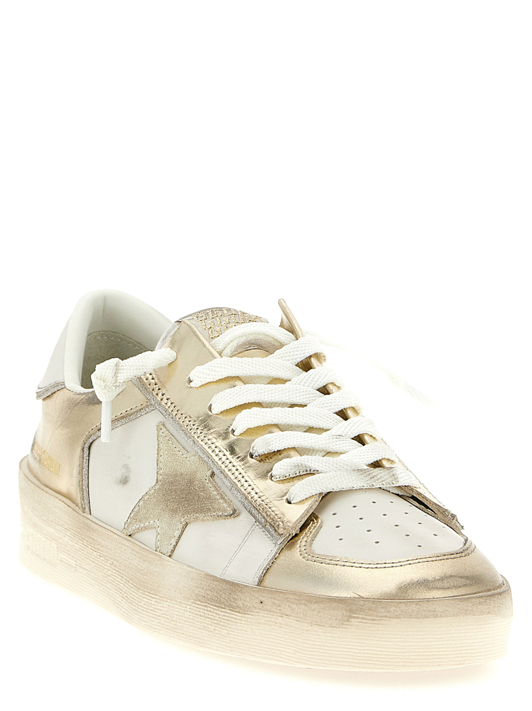 Golden Goose Multicolor Leather Low Top Sneakers