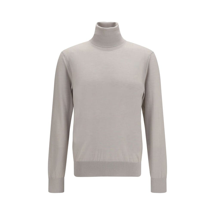 Dolce &amp; Gabbana Beige Cashmere Turtleneck
