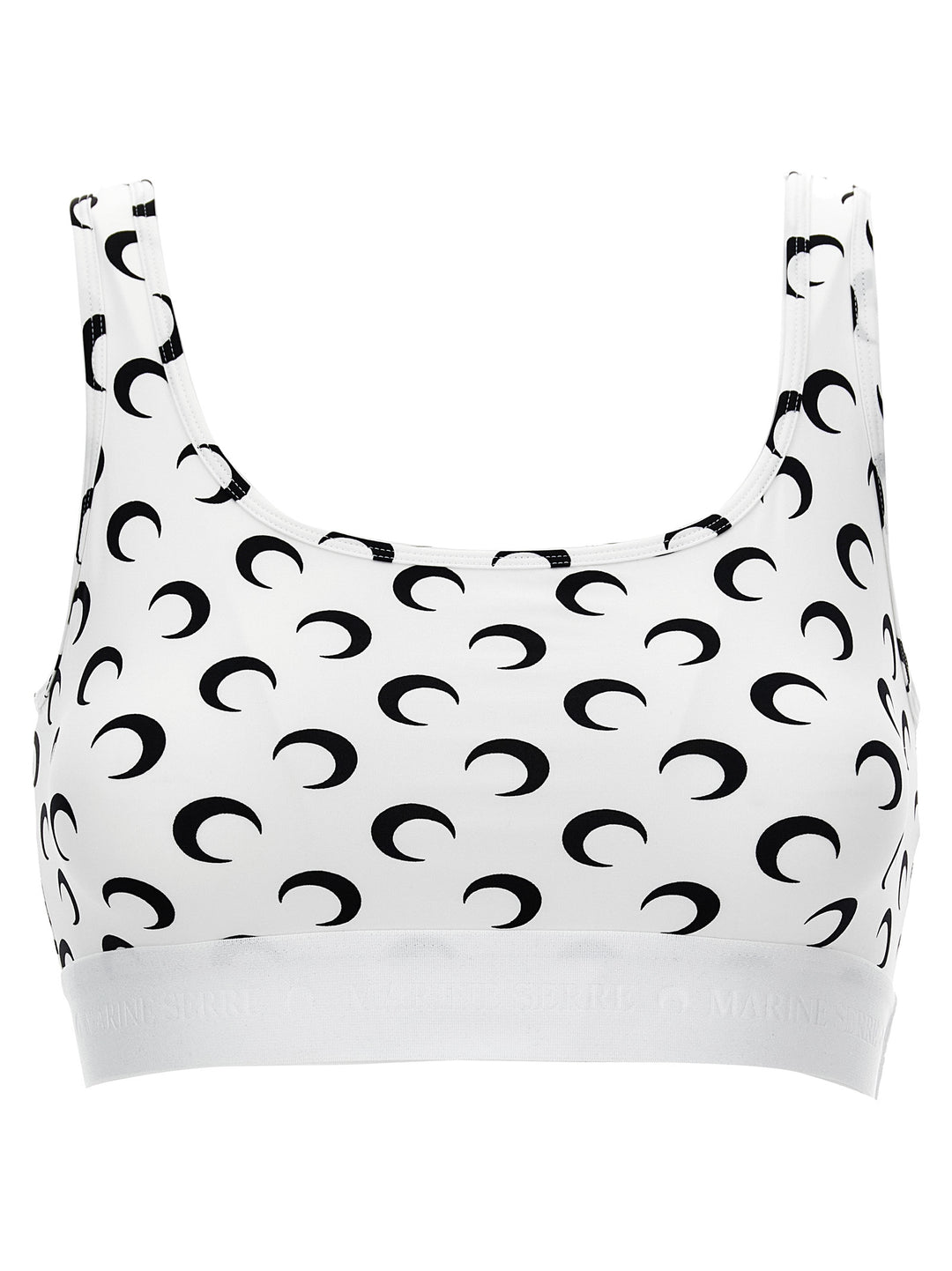 Marine Serre Bicolor Polyamide Sport Bra