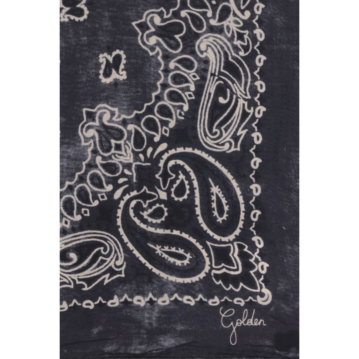 Golden Goose Gray Silk Scarf