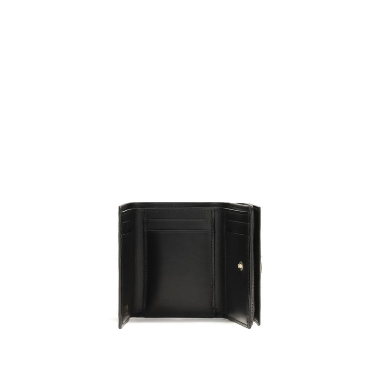 Fendi Black Calf Leather Bos Taurus Wallet