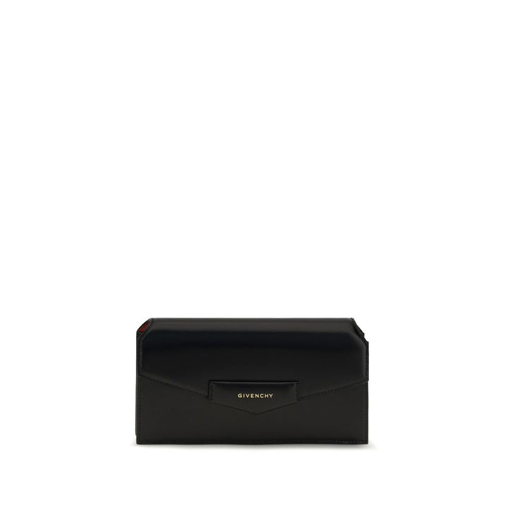 Givenchy Black Calf Leather Bos Taurus Wallet