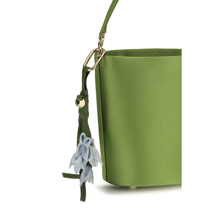Self-Portrait Bicolor Polyester Backet Bag