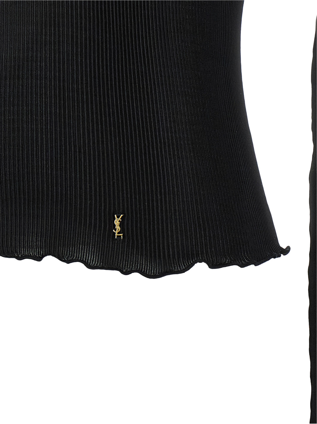 Saint Laurent Black Silk Shirt