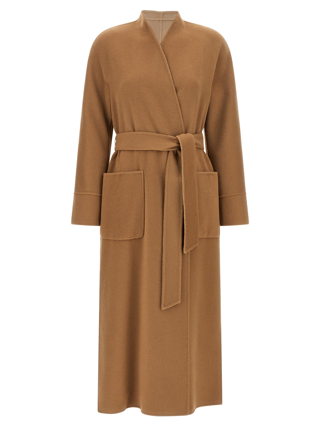 Max Mara Beige Wool Coat
