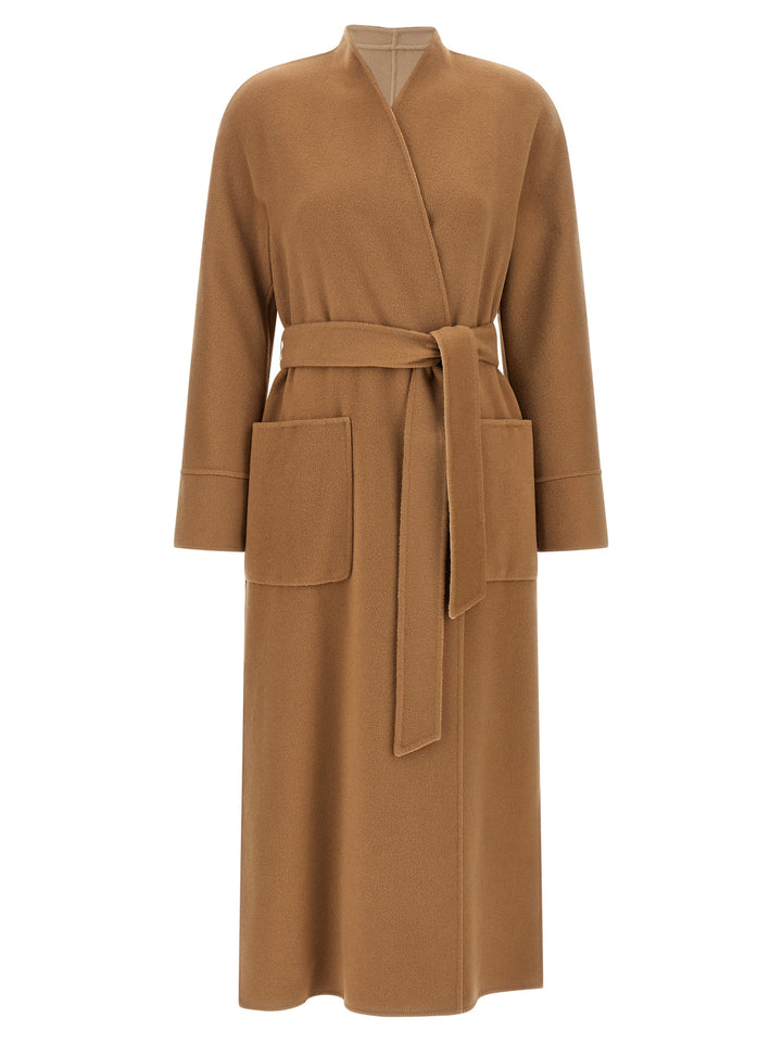 Max Mara Beige Wool Coat