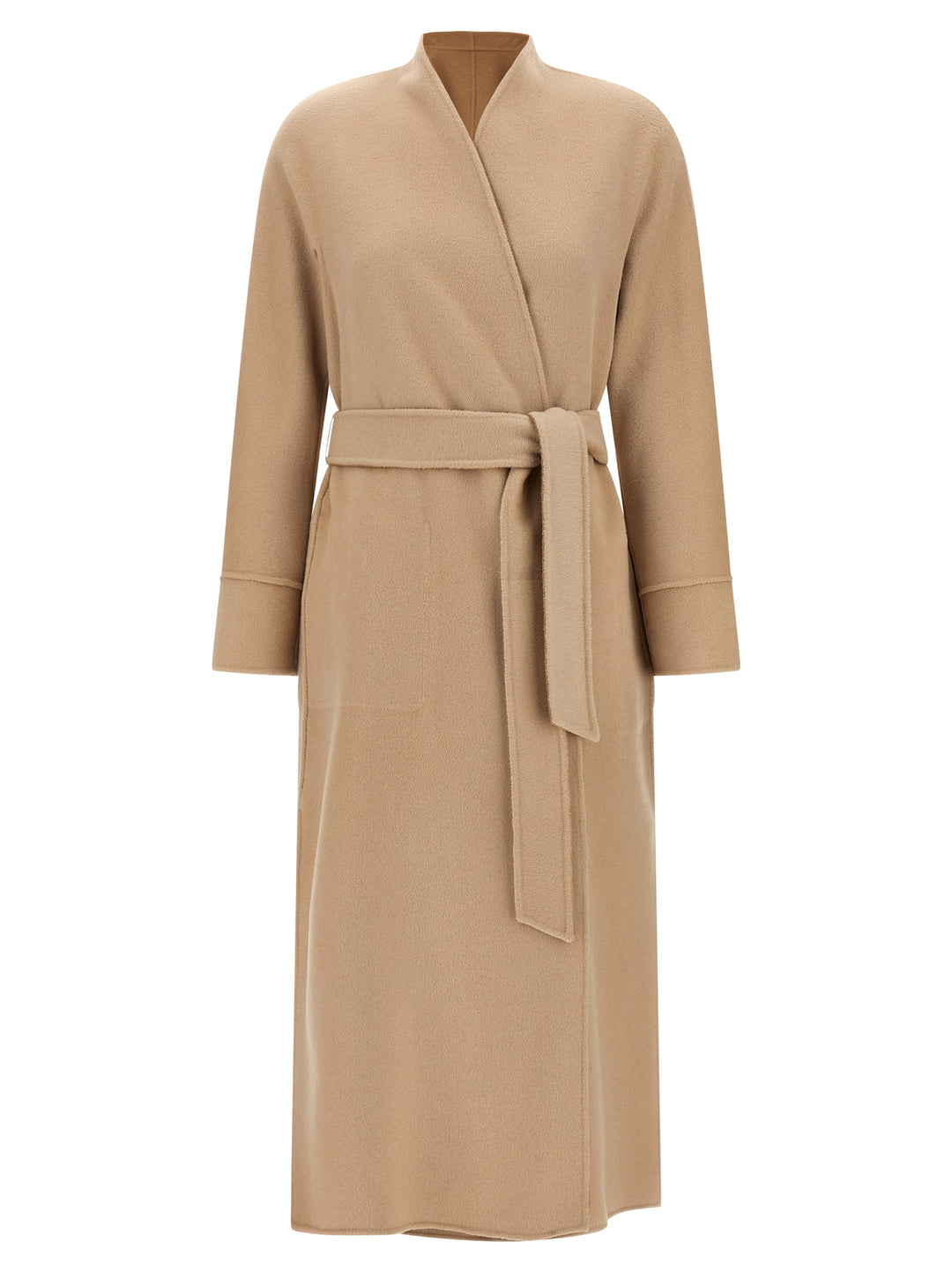 Max Mara Beige Wool Coat