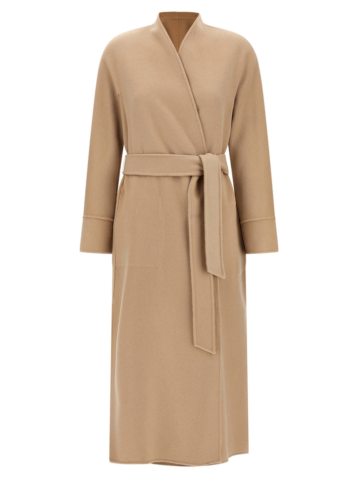 Max Mara Beige Wool Coat