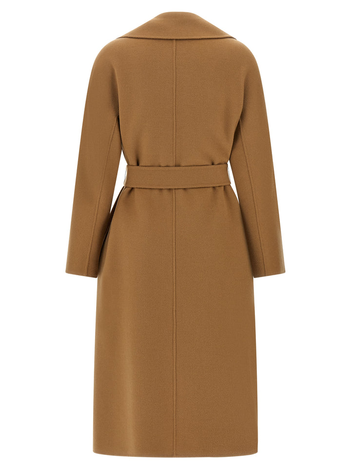 Max Mara Beige Virgin Wool Coat