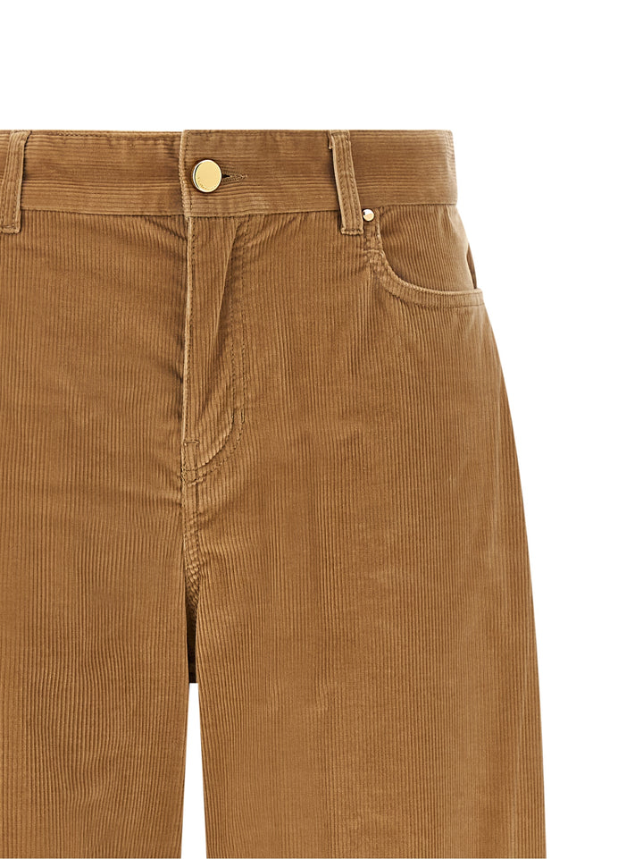 Max Mara Beige Cotton Casual Pants