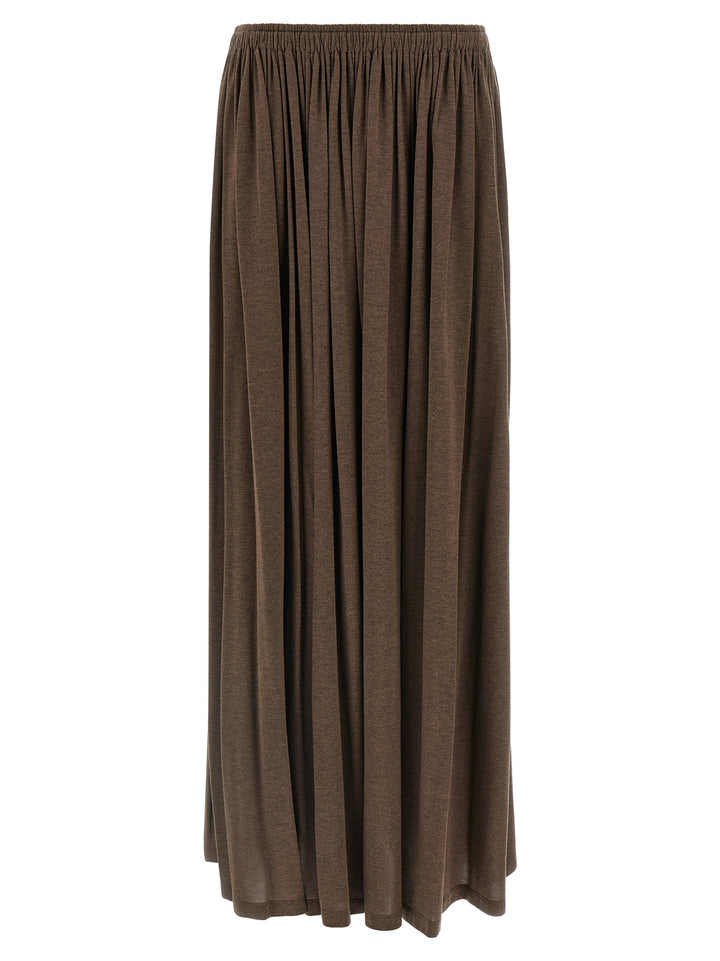 Max Mara Brown Lyocell Mini Skirt