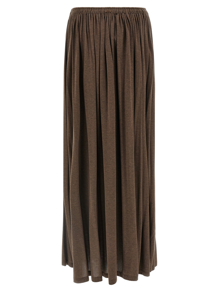 Max Mara Brown Lyocell Mini Skirt