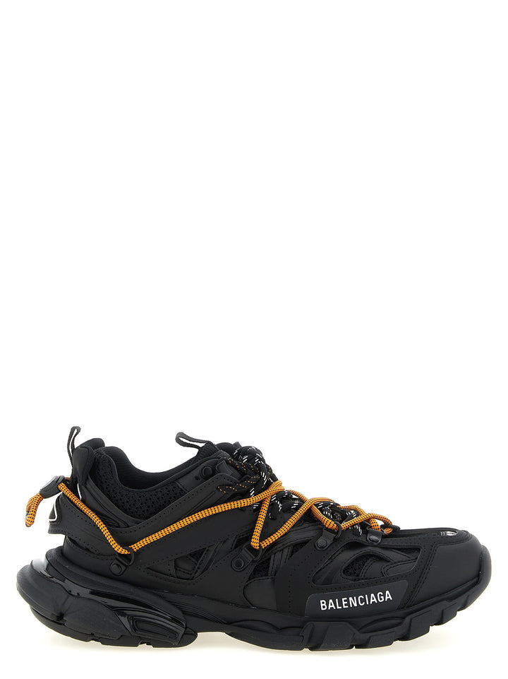 Balenciaga Black Polyethylene Athletic Sneakers