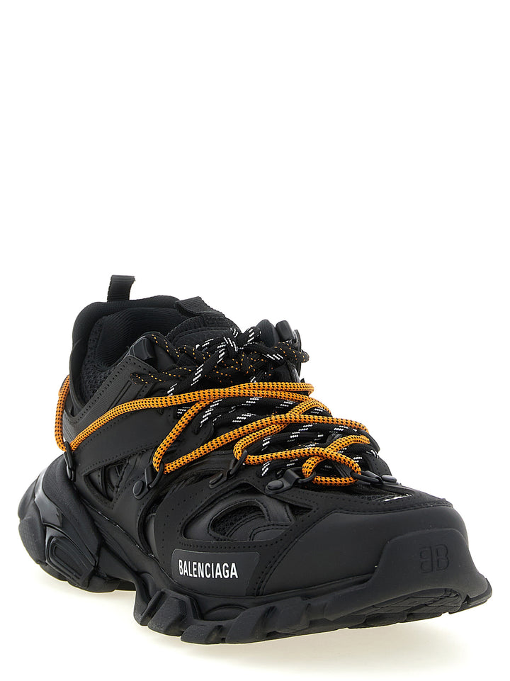 Balenciaga Black Polyethylene Athletic Sneakers