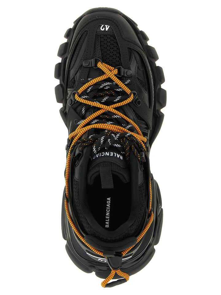 Balenciaga Black Polyethylene Athletic Sneakers