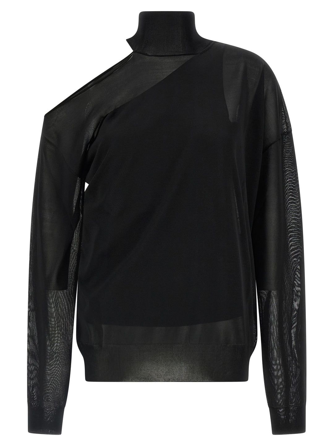 Fendi Black Viscose Cardigan