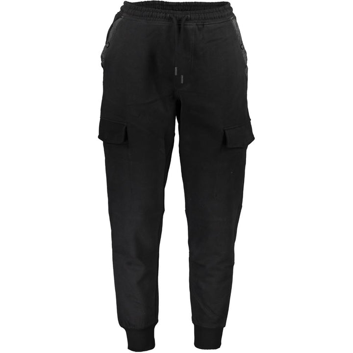 Hugo Boss Black Cotton Menswear Trouser