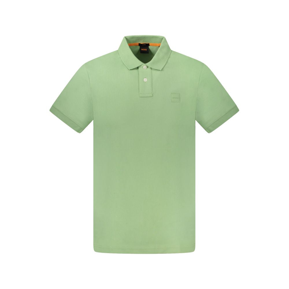 Hugo Boss Green Cotton Men&