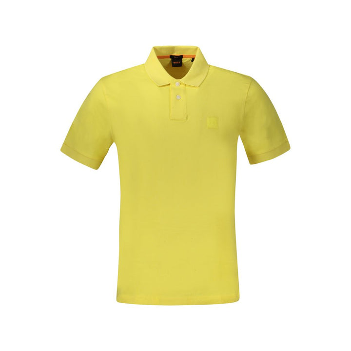 Hugo Boss Yellow Cotton Men&