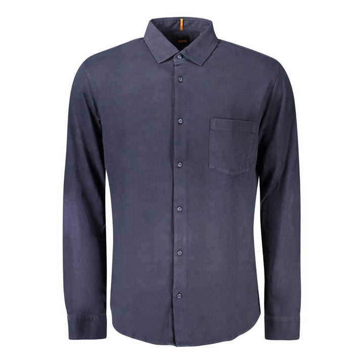 Hugo Boss Blue Cotton Men&
