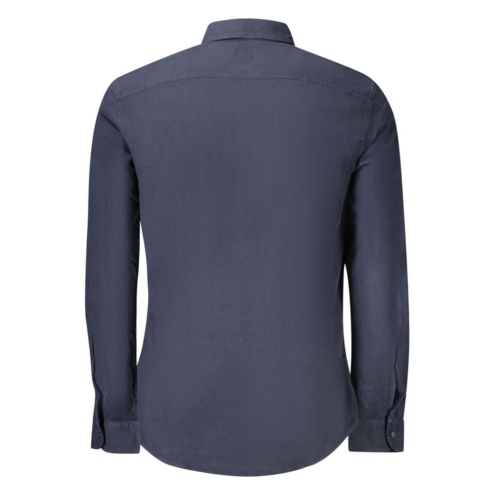 Hugo Boss Blue Cotton Men&