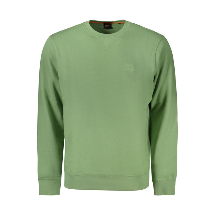 Hugo Boss Green Cotton Men&