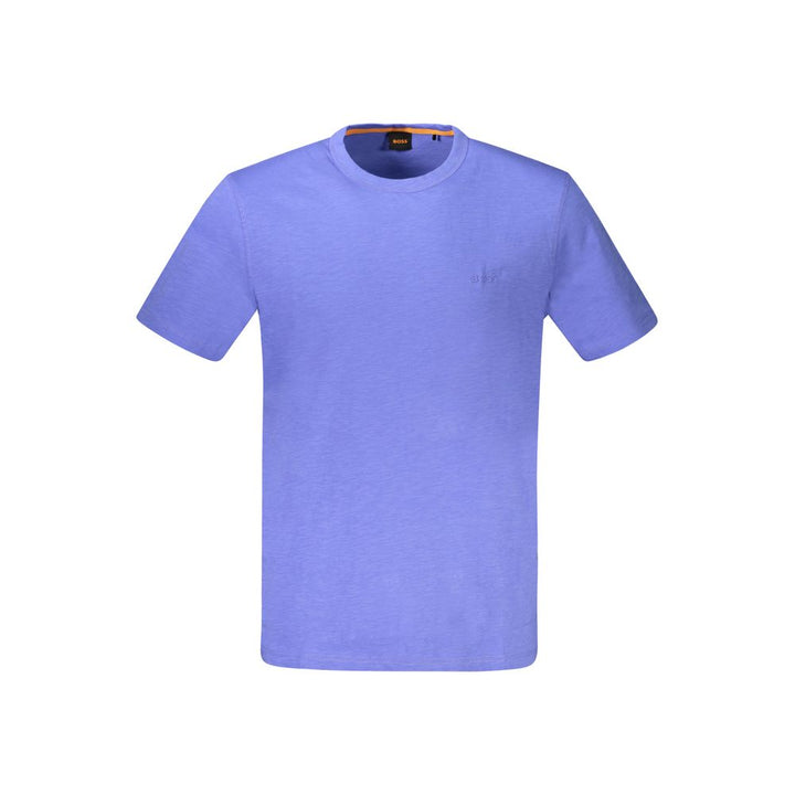 Hugo Boss Blue Cotton Men&