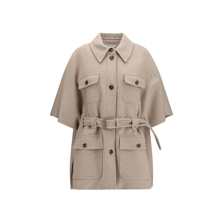 Max Mara Beige Cashmere Coat
