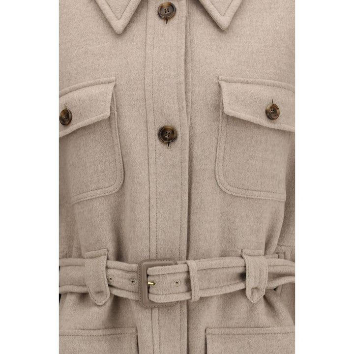 Max Mara Beige Cashmere Coat