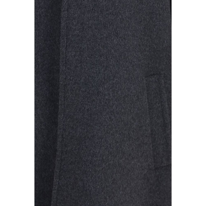 Valentino Garavani Gray Wool Oves Aries Coat
