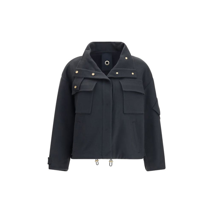 Giorgio Armani Gray Cashmere Coat