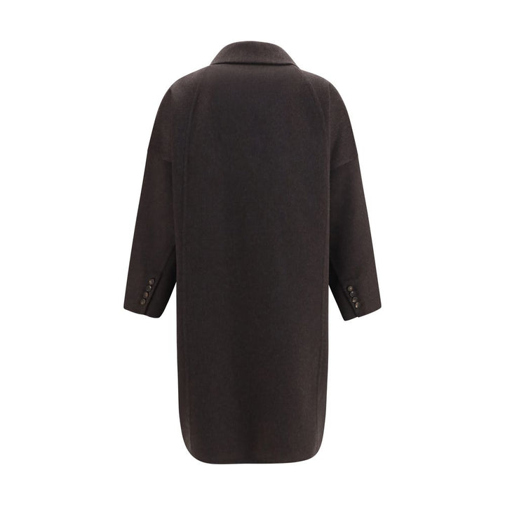 Brunello Cucinelli Brown Cashmere Coat