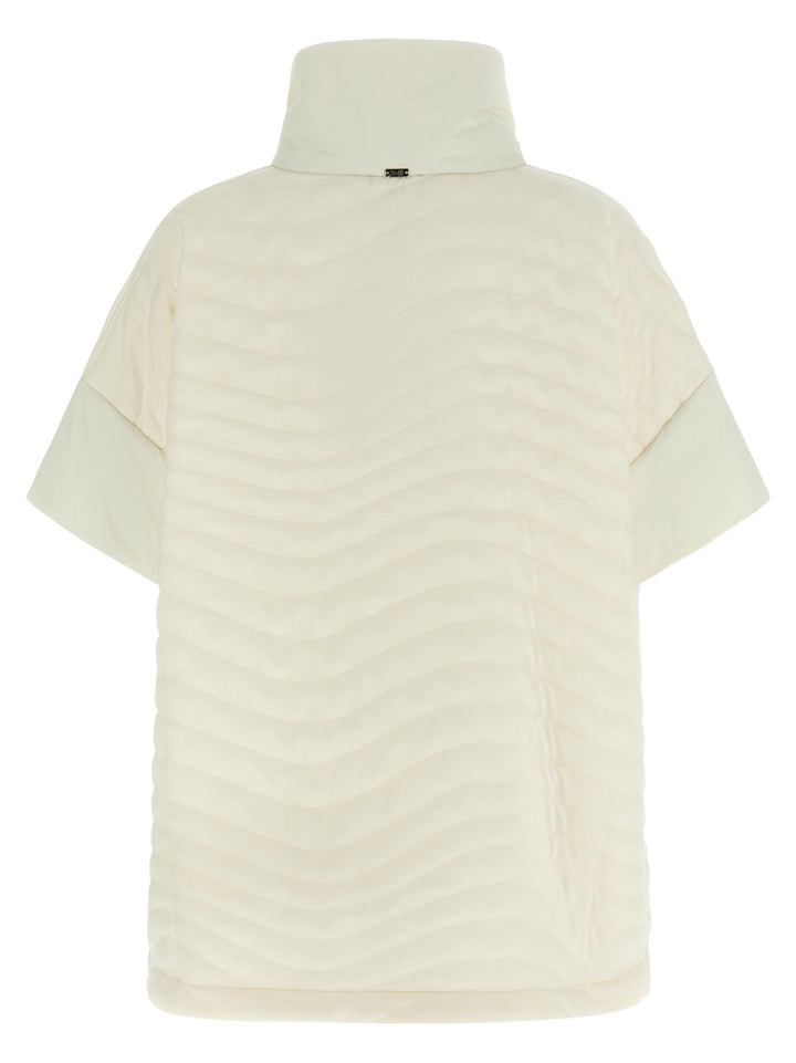 Herno White Polyester Coat