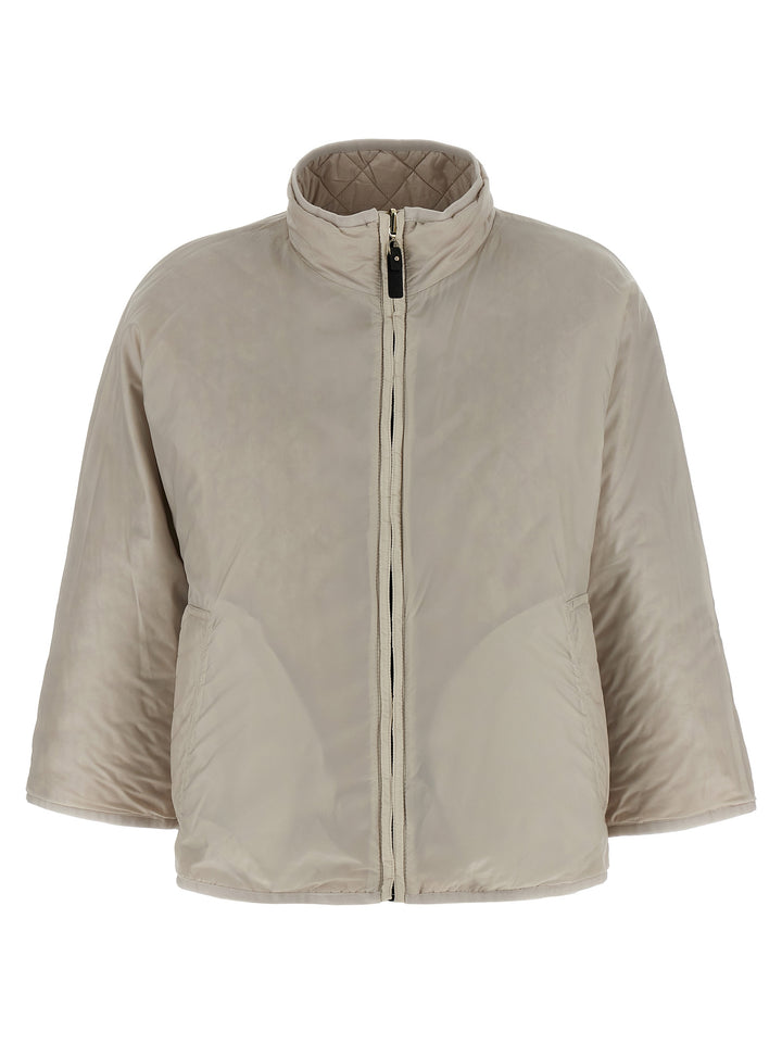Max Mara Gray Polyester Coat