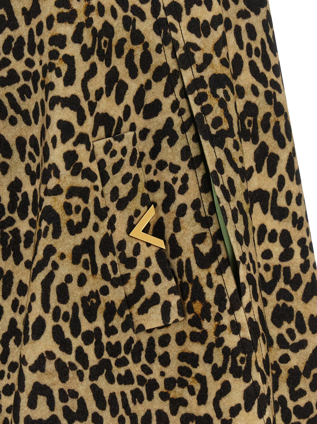 Valentino Garavani Brown Wool Coat