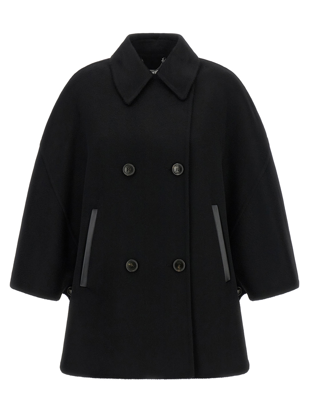 Max Mara Black Cashmere Coat