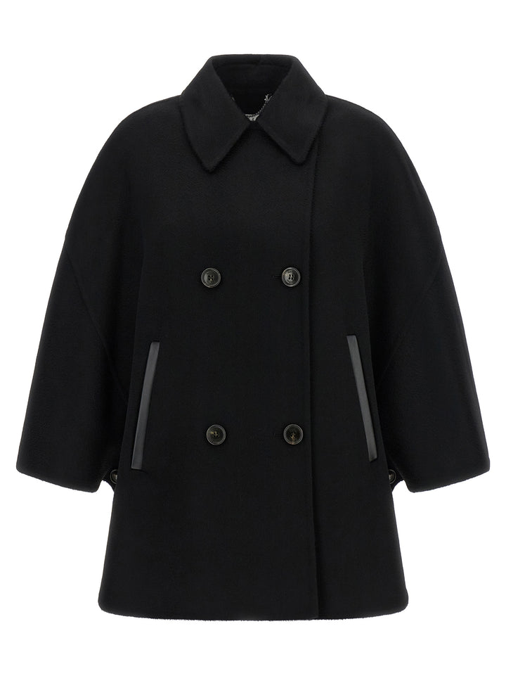 Max Mara Black Cashmere Coat