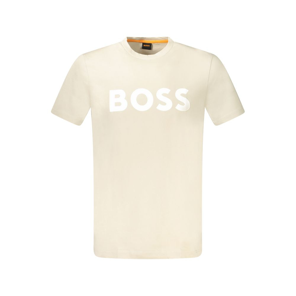 Hugo Boss Beige Cotton Men&