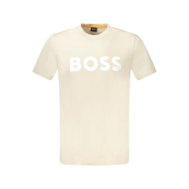 Hugo Boss Beige Cotton Men&