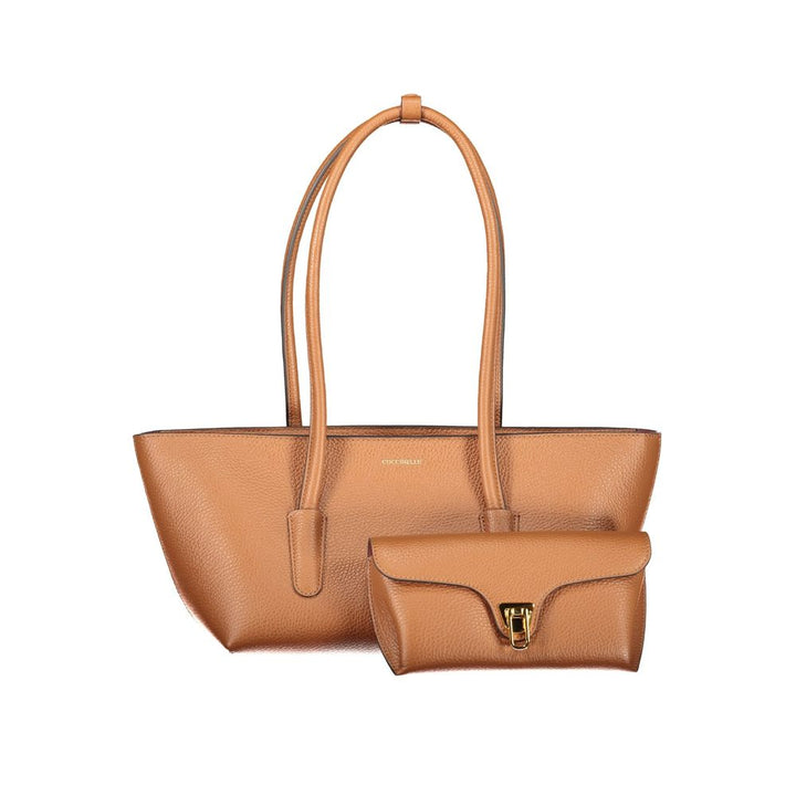 Coccinelle Brown Leather Women&